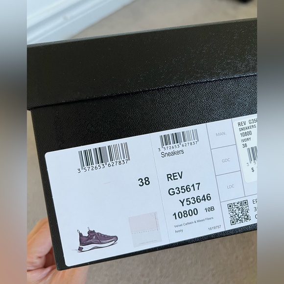 CHANEL Mixed Fiber Sneakers 38 - Picture 13 of 13